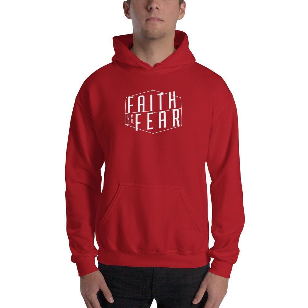 Faith over Fear Christian Hoodie Sweatshirt