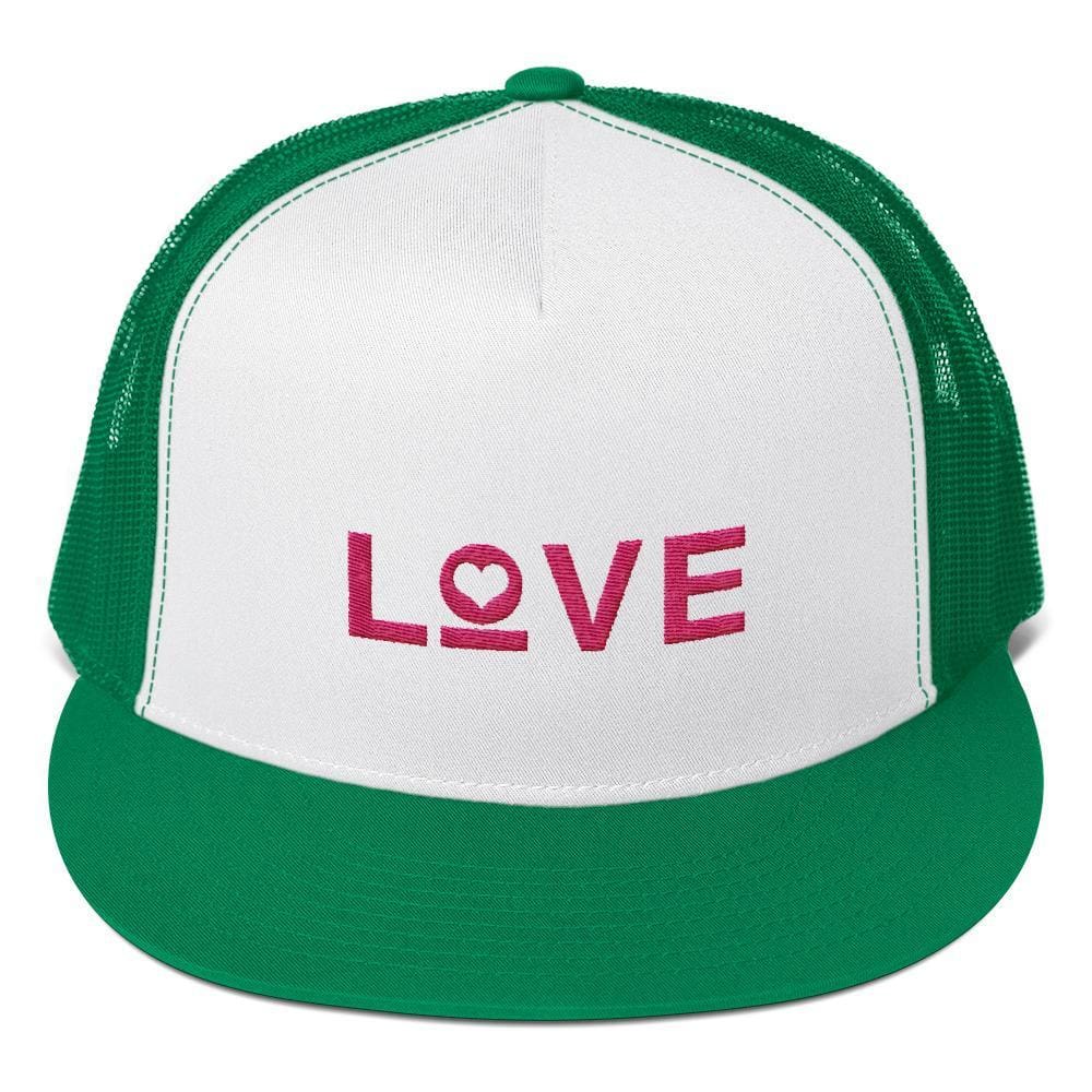 Love Heart Women's Trucker Hat that Benefits Charity | FACT goods